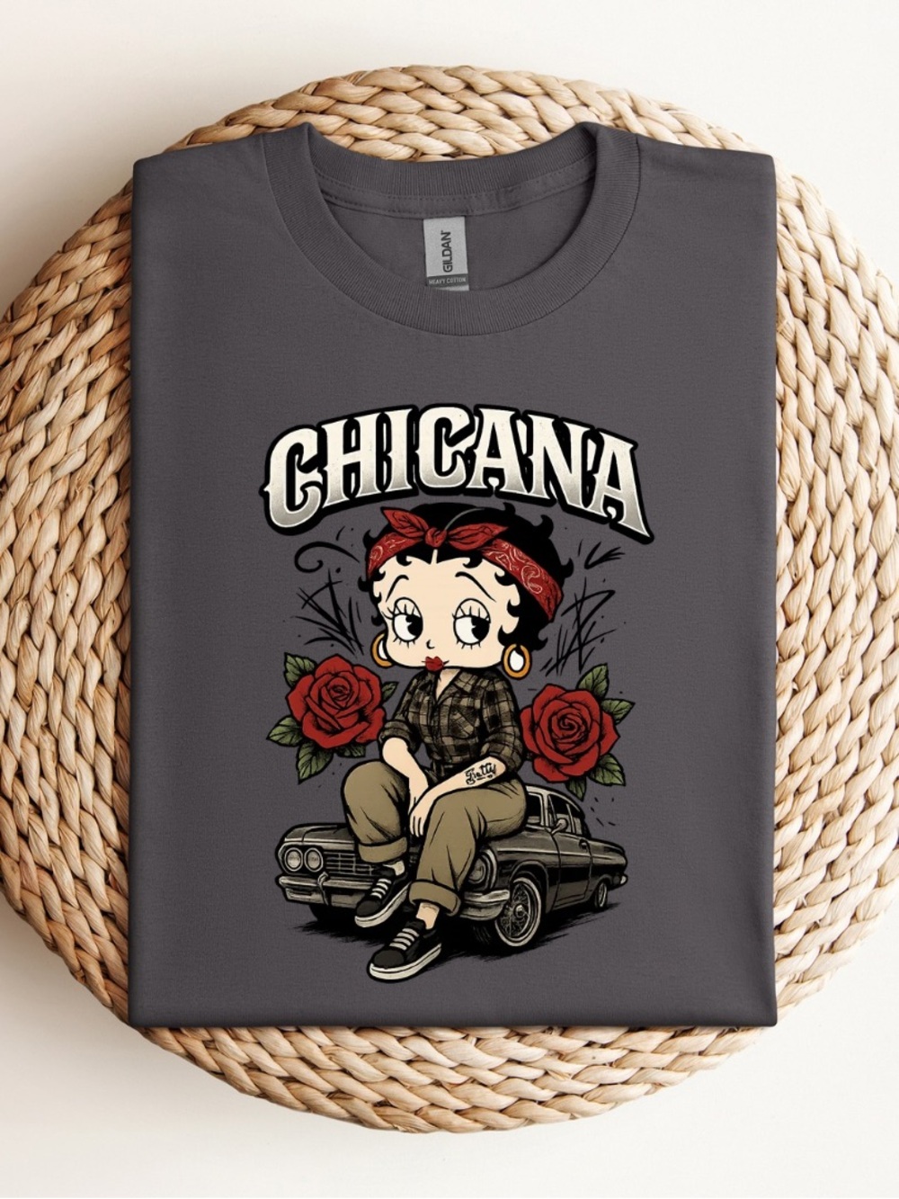 Chicana Betty Boop T-Shirt